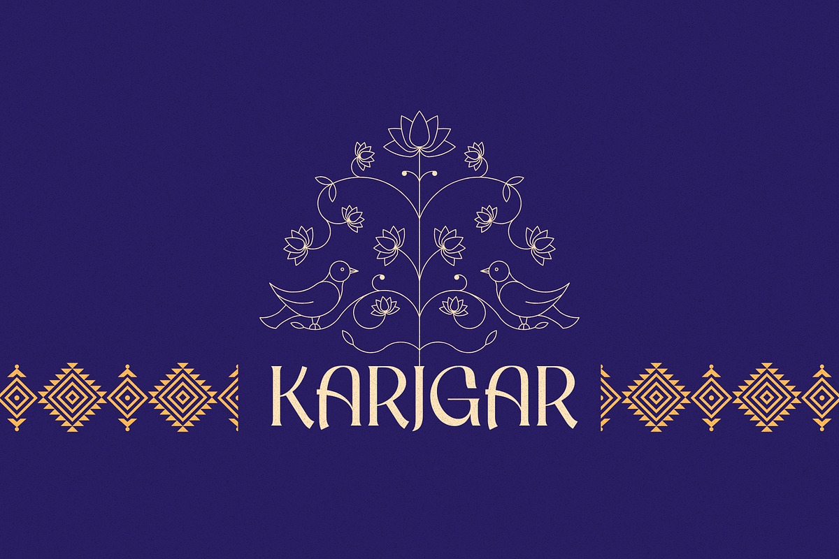 Pushkar Sands - India Inspired Type, a Serif Font by HipFonts (Photo 10 of 11)