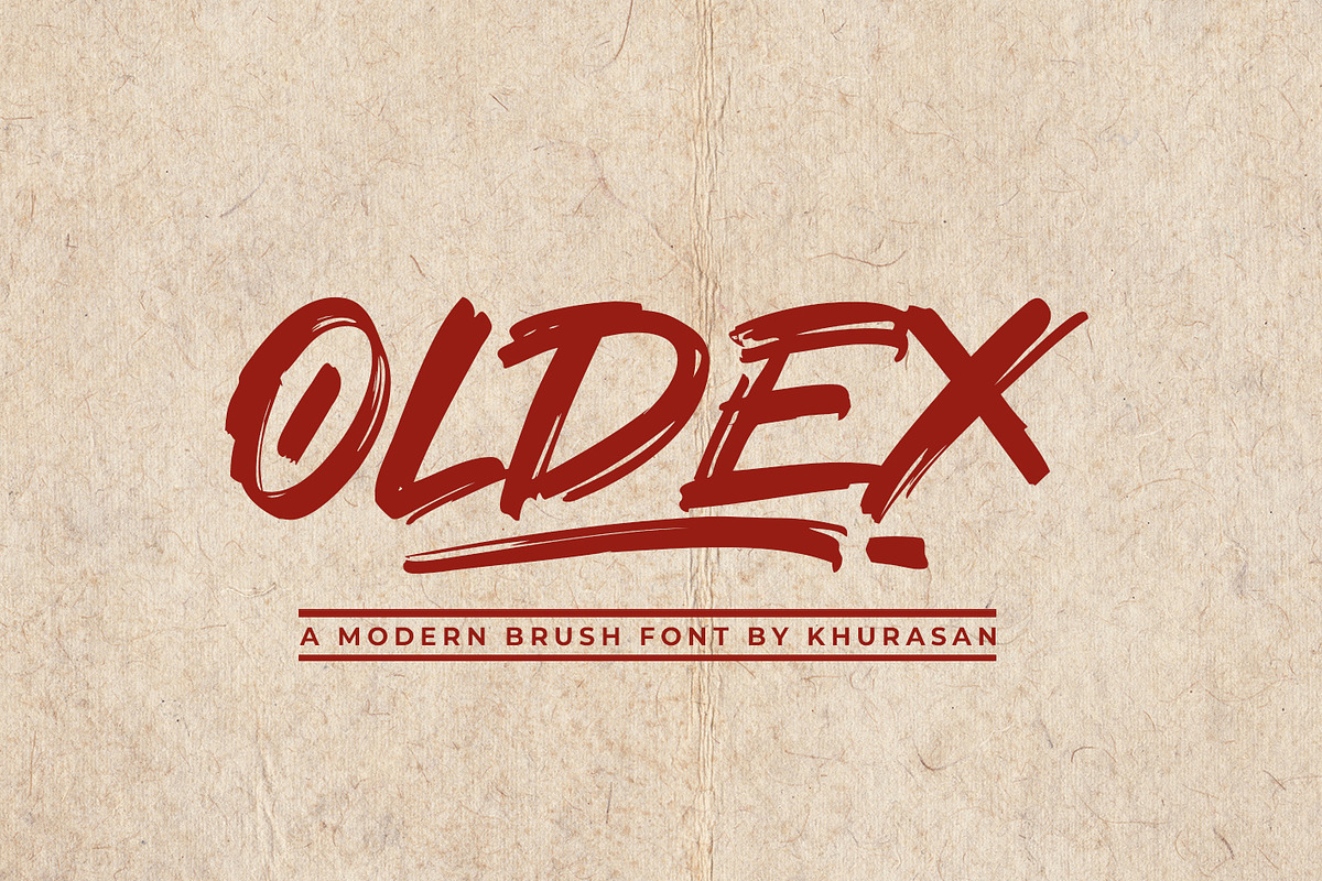 Oldex, a Font by khurasan (Photo 1 of 7)