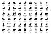 Animals logos collection, an Object Graphic by NataliiaVolyk (Thumbnail 3 of 6)