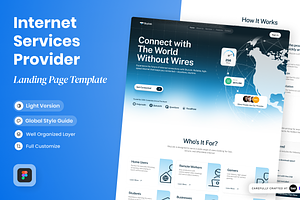 Skylink - Internet Service Provider, a Websites & App Template by SLAB! Design
