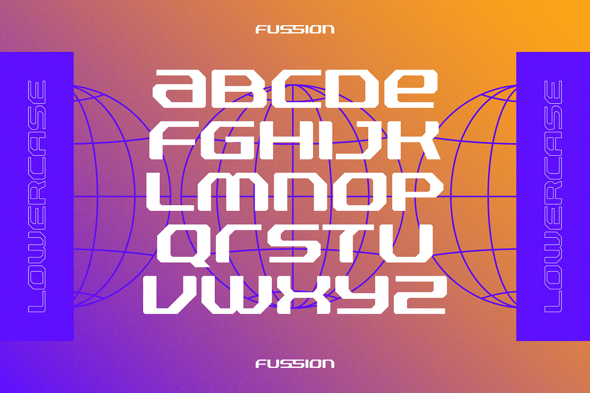 Fussion - Techno Ligature, a Sans Serif Font by Variatype (Photo 5 of 11)
