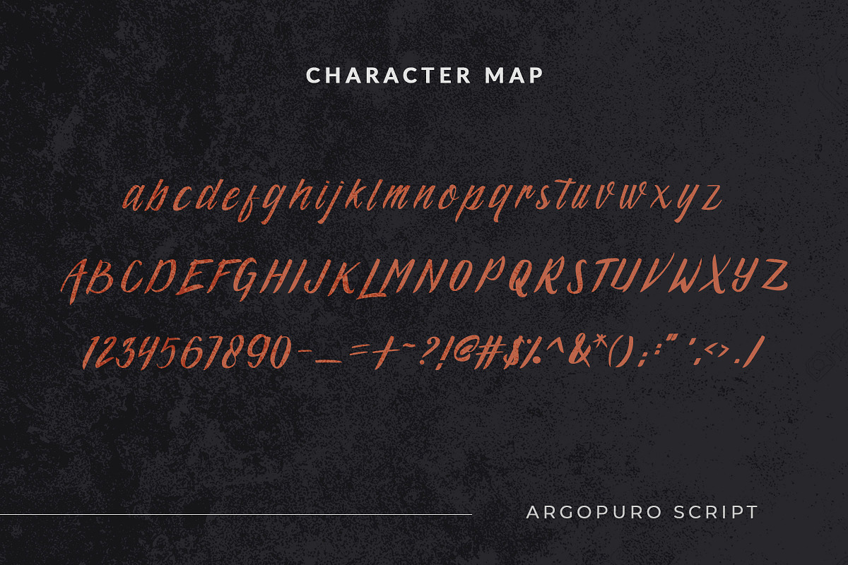 Argopuro Script Font, a Script Font by Fontruly (Photo 2 of 9)