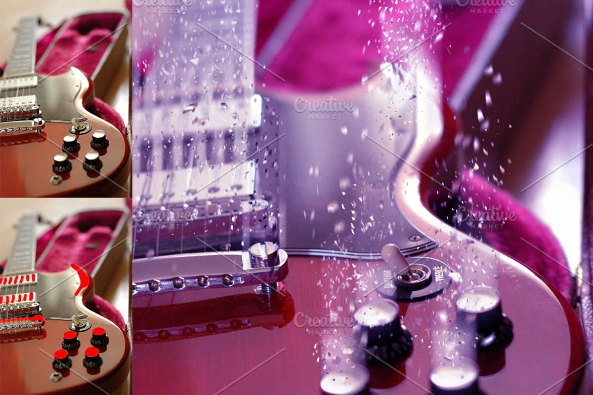 Dispersion Photoshop Action, an Action Add-On by GrafxFun (Photo 2 of 4)