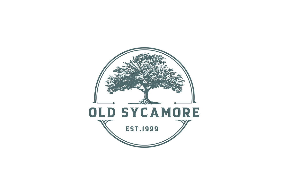 old tree logo design, an Object Graphic by e-artdesign (Photo 1 of 2)