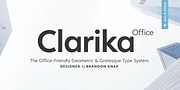 Clarika Office, a Sans Serif Font by Wild Edge (Thumbnail 1 of 9)