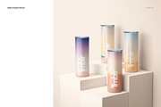 20oz Skinny Tumbler Mockup Set, a Cups & Container Mockup by creatsy5 (Thumbnail 10 of 16)