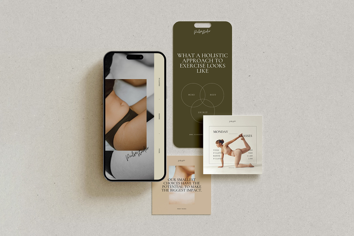 Pulse - Social Media Kit (Canva), a Social Media Template by Moxi Crew (Photo 3 of 6)