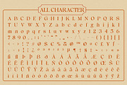 Briallen Stamp, a Serif Font by Craft Supply Co. (Thumbnail 8 of 8)