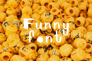 FunnyFont Brush Font