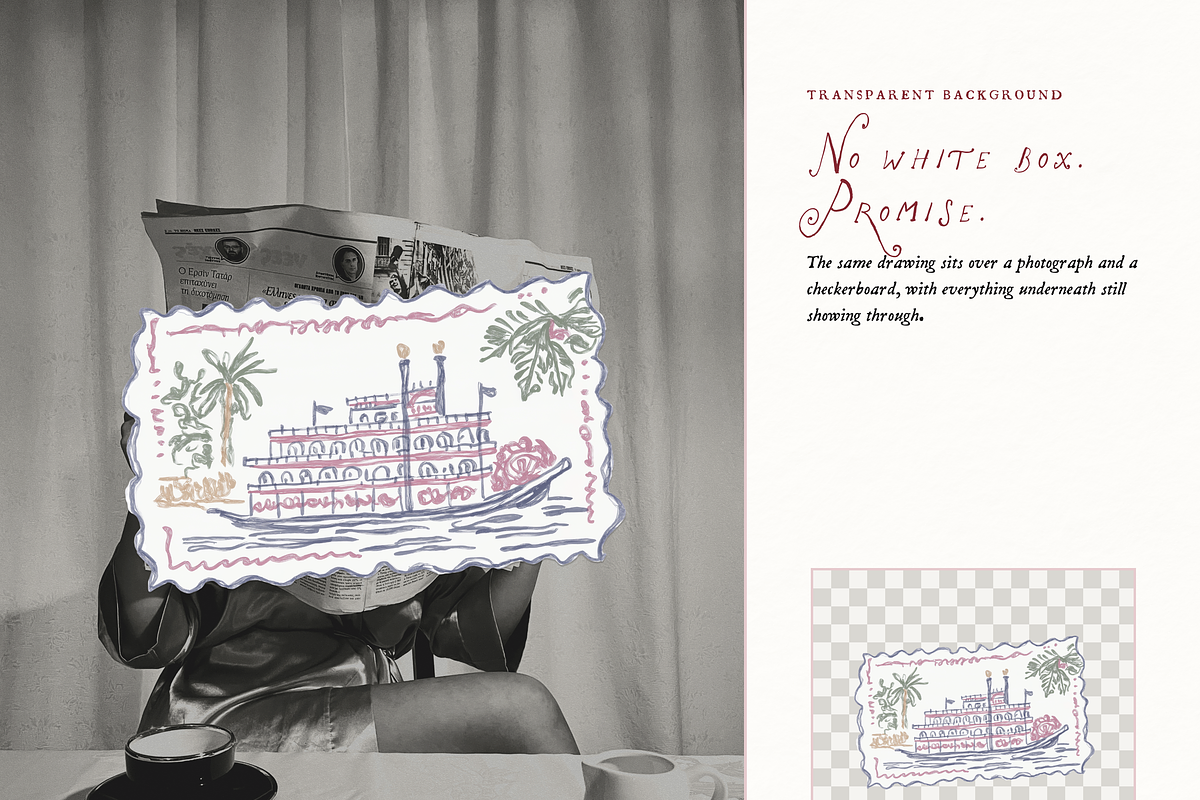 New Orleans Clipart, French Quarter, an Object Illustration by The October Creative (Photo 10 of 16)