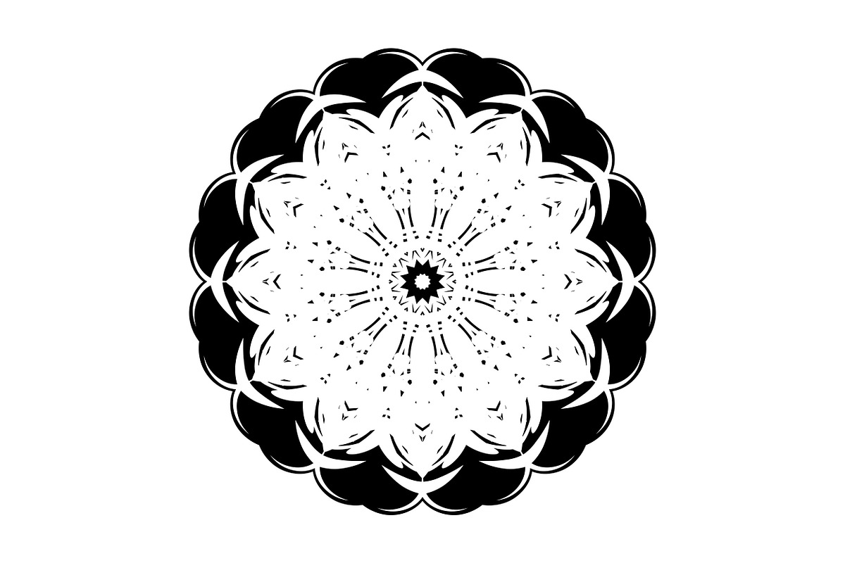 High Quality Mandala Clipart Bundle, a Decorative Illustration by NJ Himel (Photo 88 of 103)