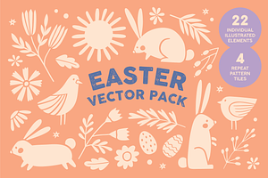 Easter Illustration Vector Pack