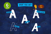 Blueberry Typeface, a Handwritten Font by Squarepack (Thumbnail 4 of 10)