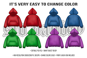 Flat Streetwear Hoodie Mockup PSD, a Hoody Mockup by std.badboy (Thumbnail 2 of 4)