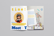 Kids Magazine Template, a Magazine Template by Designsoul14 (Thumbnail 5 of 12)