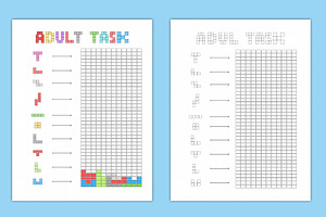 Adult Task Tracker Canva Interior