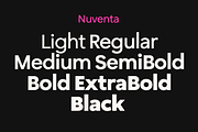 Nuventa - Humanist Geometric Fonts, a Sans Serif Font by Yukita Creative (Thumbnail 3 of 11)