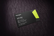 Hexagon Business Card, a Business Card Template by Rafael Oliveira (Thumbnail 2 of 4)