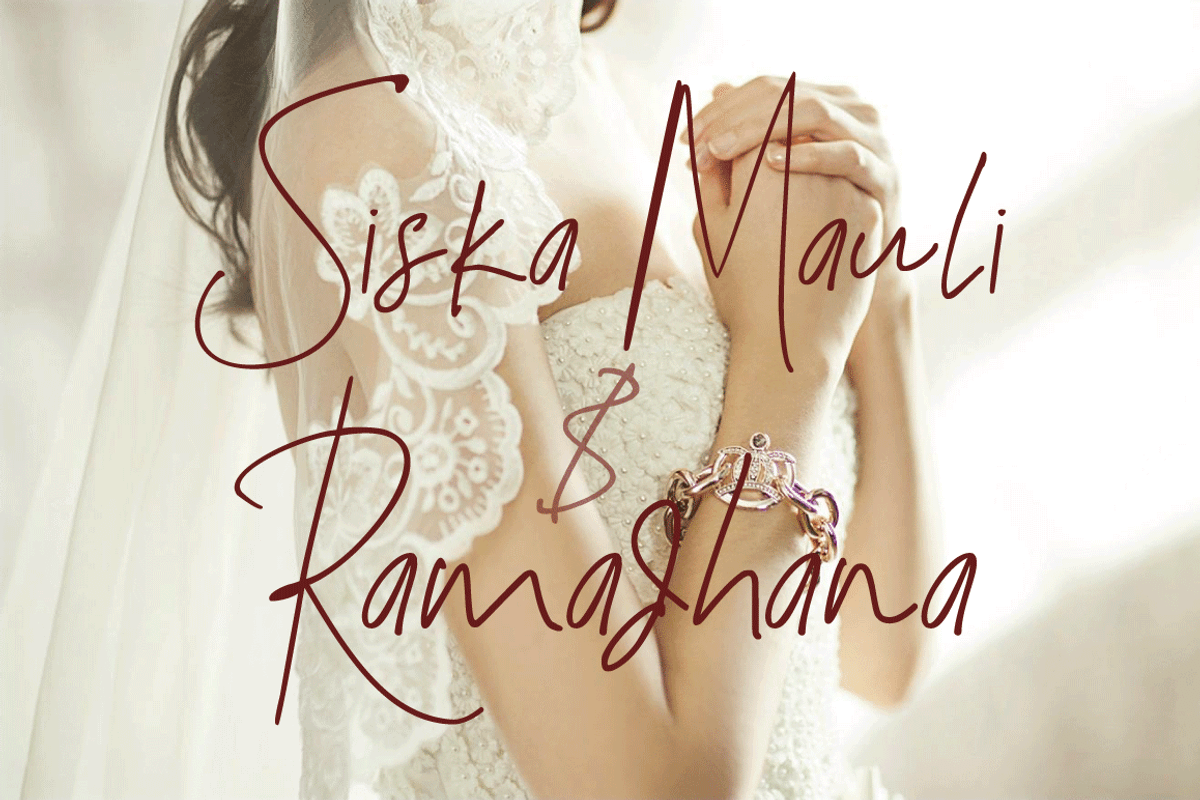 Ramansa Signature Font, a Handwritten Font by Cut Story (Photo 3 of 7)