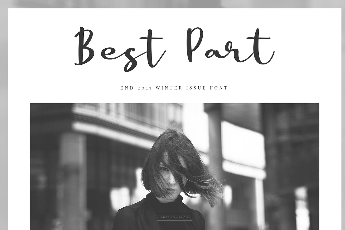 Best Part - Beauty Casual Font