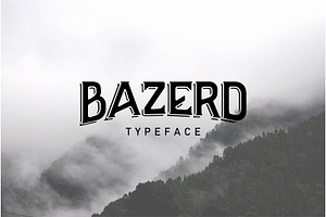 BAZERD - Typeface