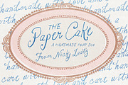 The Paper Cake Font Duo, a Handwritten Font by Nicky Laatz (Thumbnail 1 of 22)