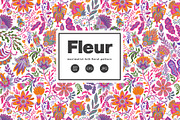 MAXIMALIST FOLK FLORAL PATTERN, a Pattern Graphic by Sonulkaster (Thumbnail 1 of 14)