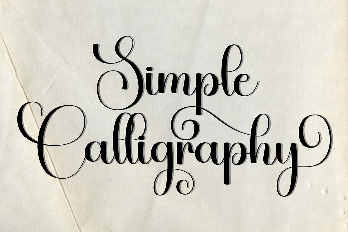 Calligraphy, a Handwritten Font by FreshTypeINK (Photo 4 of 6)