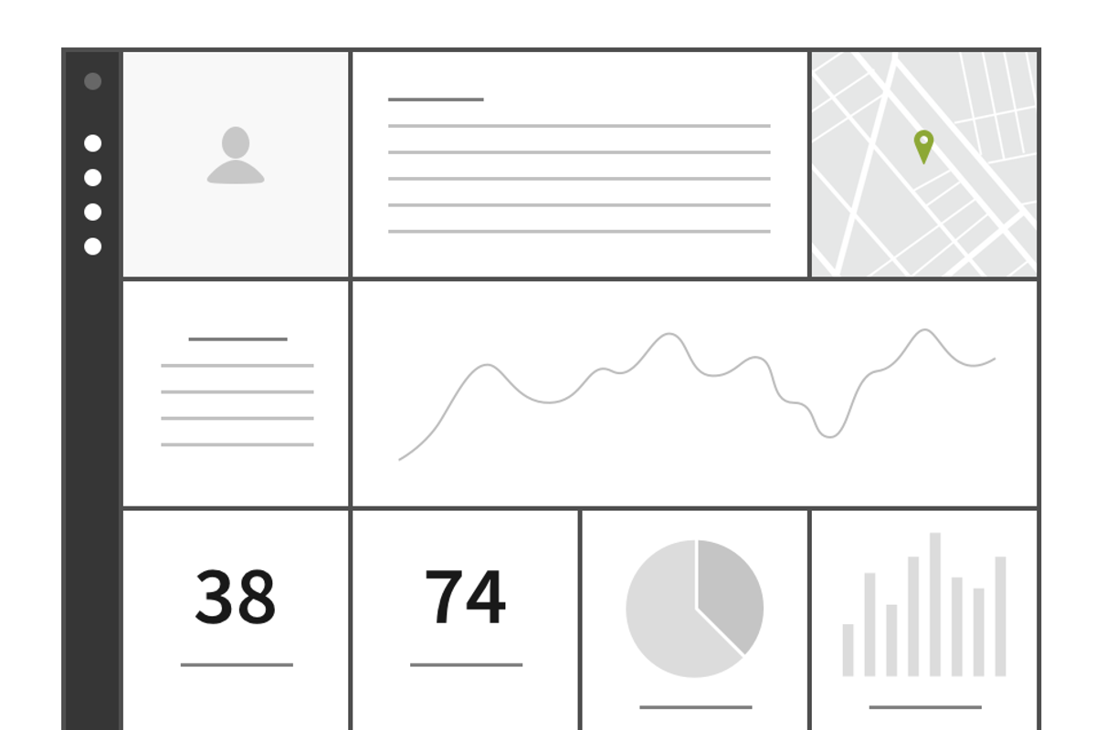Square Wireframe Kit, a Wireframe Template by UX Kits (Photo 4 of 7)