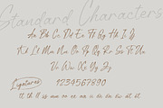 Anstally Script Font, a Script Font by Letterhend Studio (Thumbnail 5 of 9)