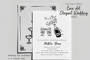 Hand Drawn Elegant Wedding 150+ SVG, an Object Illustration by DreamoraArt (Thumbnail 5 of 12)