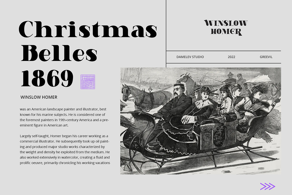 Greevil Display Font, a Serif Font by Damelev (Photo 6 of 9)