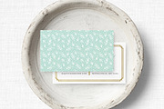 Floral Business Card Template, a Business Card Template by The Proper Type™ (Thumbnail 2 of 2)