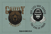 Wild Things - Animal Heads, an Animal Illustration by elliazidi.designs (Thumbnail 4 of 5)