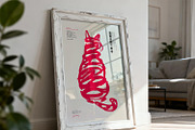 Leaining ISO Frame Poster Mockup PSD, a Product Mockup by DesignRocket (Thumbnail 8 of 10)