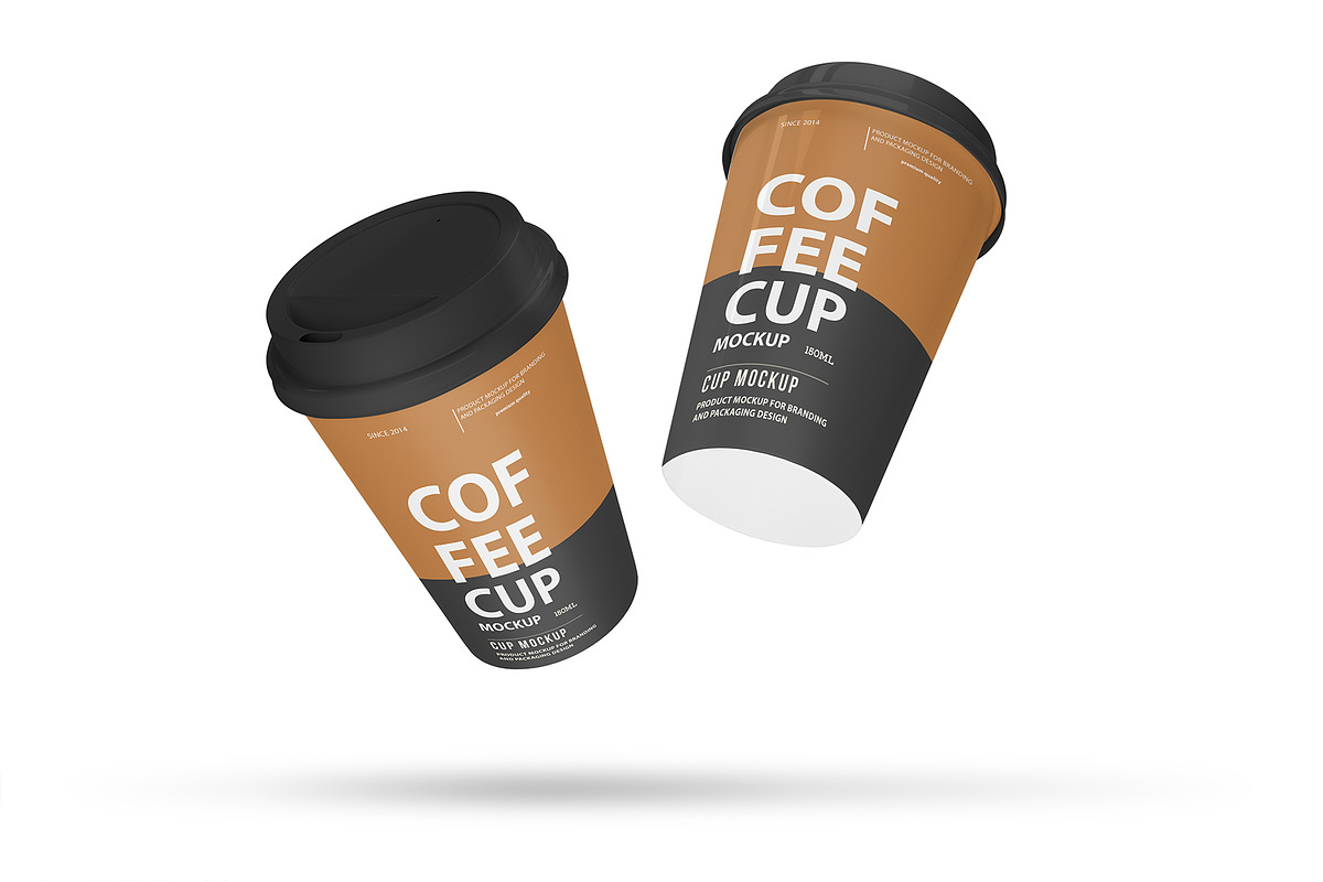 Coffee Cup Mockup Pack, a Cups & Container Mockup by Nina Shaw (Photo 5 of 8)