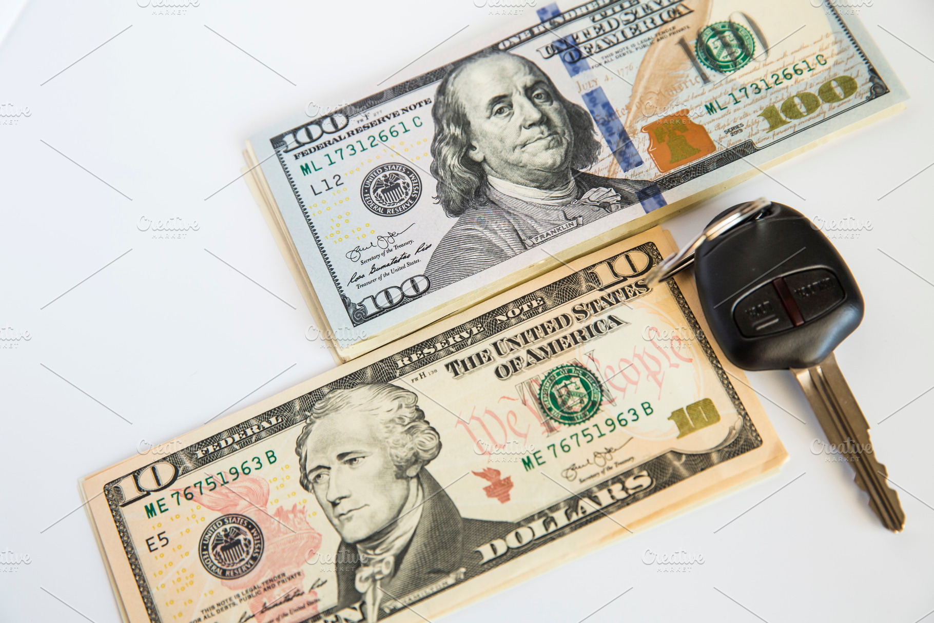 Currency on the table featuring money, dollars, and finance, a Business Photo by suprunvitaly