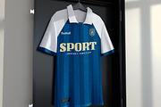 Sports Football Jersey Mockup, a Shirt Mockup by Permadi Creative (Thumbnail 2 of 5)