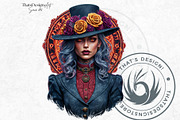 Fantasy witches clipart Set, a Person Illustration by ThatsDesignArt (Thumbnail 6 of 10)