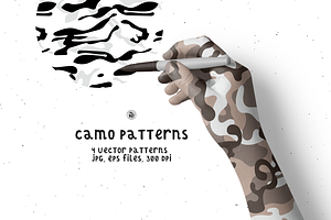 Camo Vector Patterns