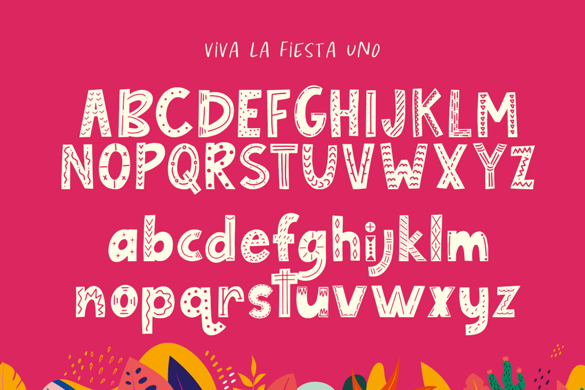 Viva La Fiesta Font Trio preview 5