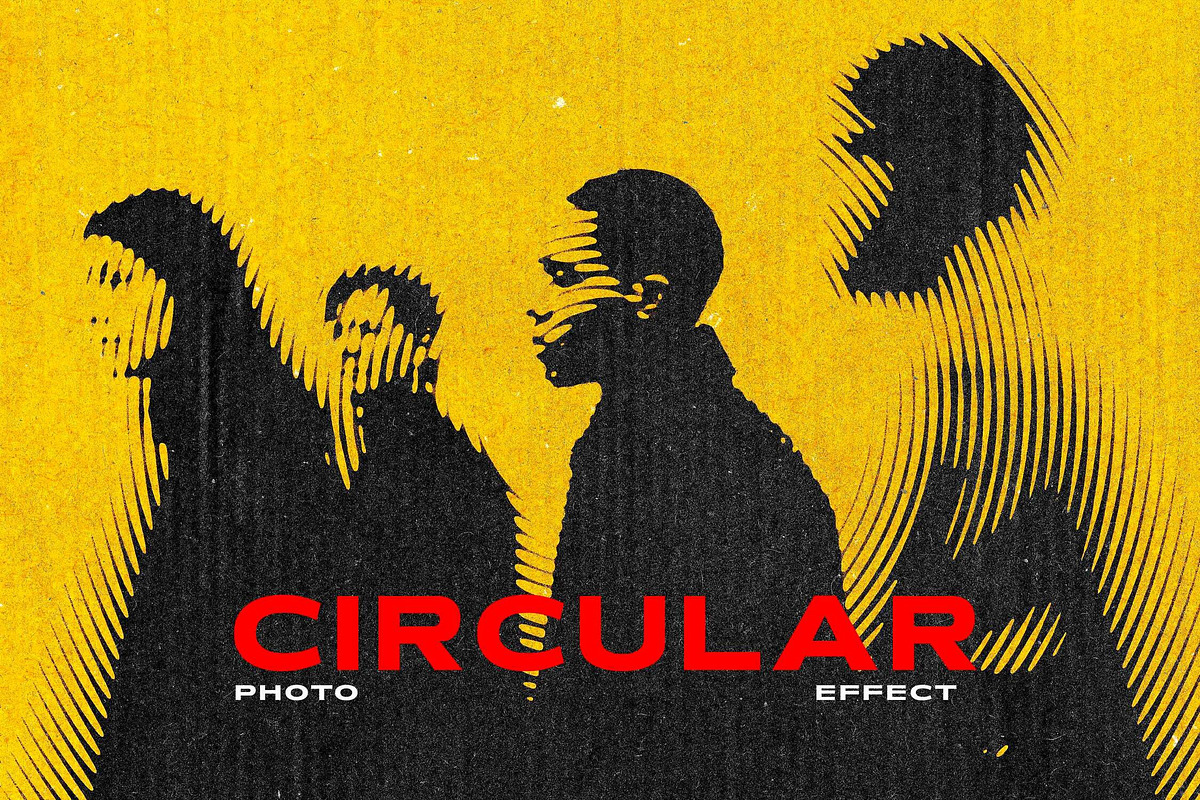 Circular Halftone Effect, a Layer Style Add-On by Design Squad (Photo 1 of 5)
