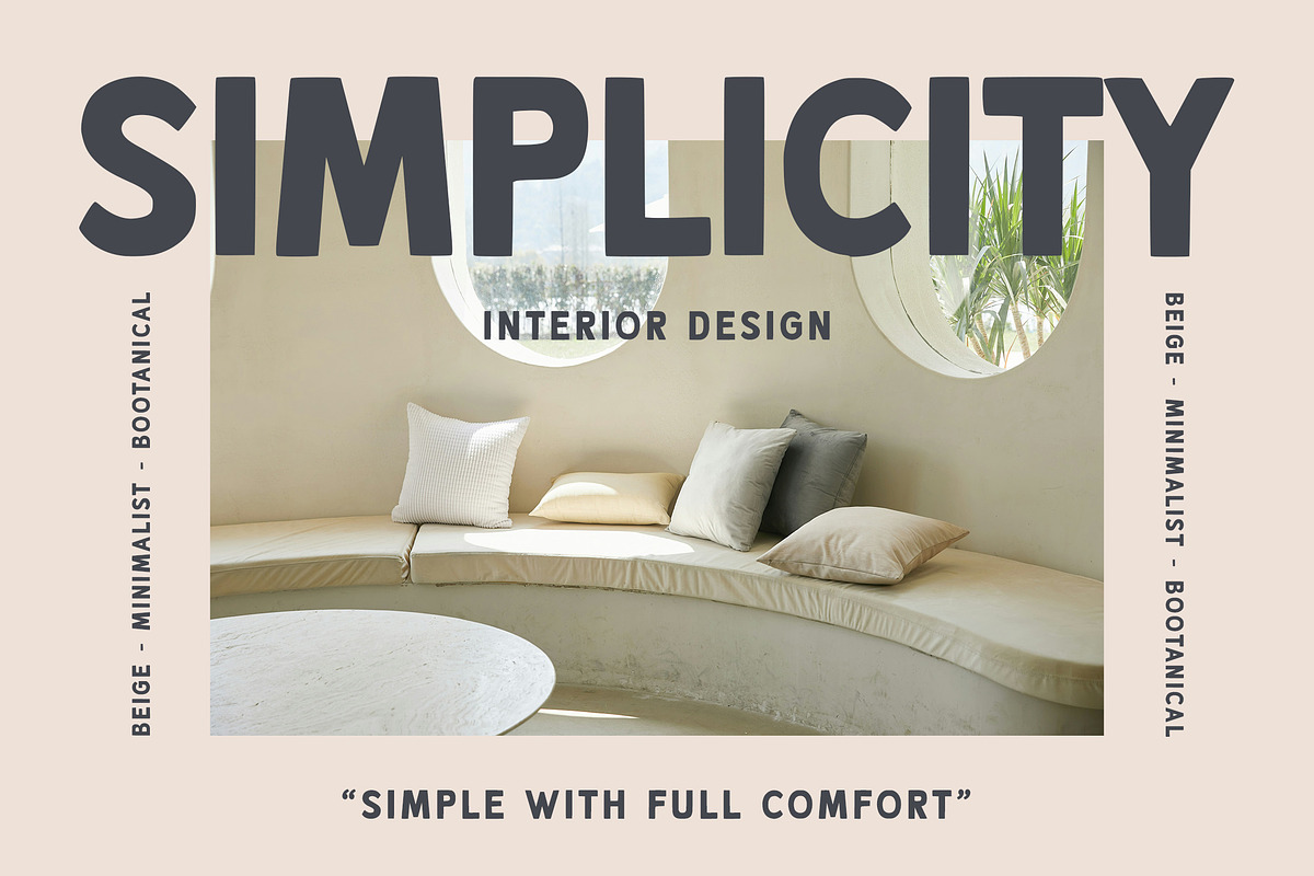 Cinquera – Sans Bold Display Font, a Sans Serif Font by Arendxstudio (Photo 3 of 8)