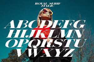 Royal Serif Display Font