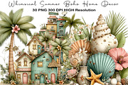 Whimsical Summer Boho Home Decor, an Illustration by Black Bird Studio (Thumbnail 1 of 5)