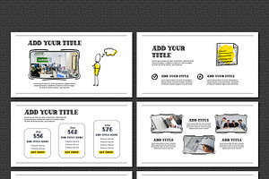 Sketch Pencil Powerpoint Template