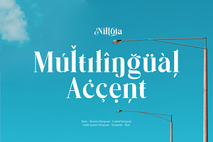 Nilota Typeface