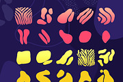 177 Procreate organic shapes brushes, a Brush Add-On by Endete & Mazak brushes (Thumbnail 4 of 5)