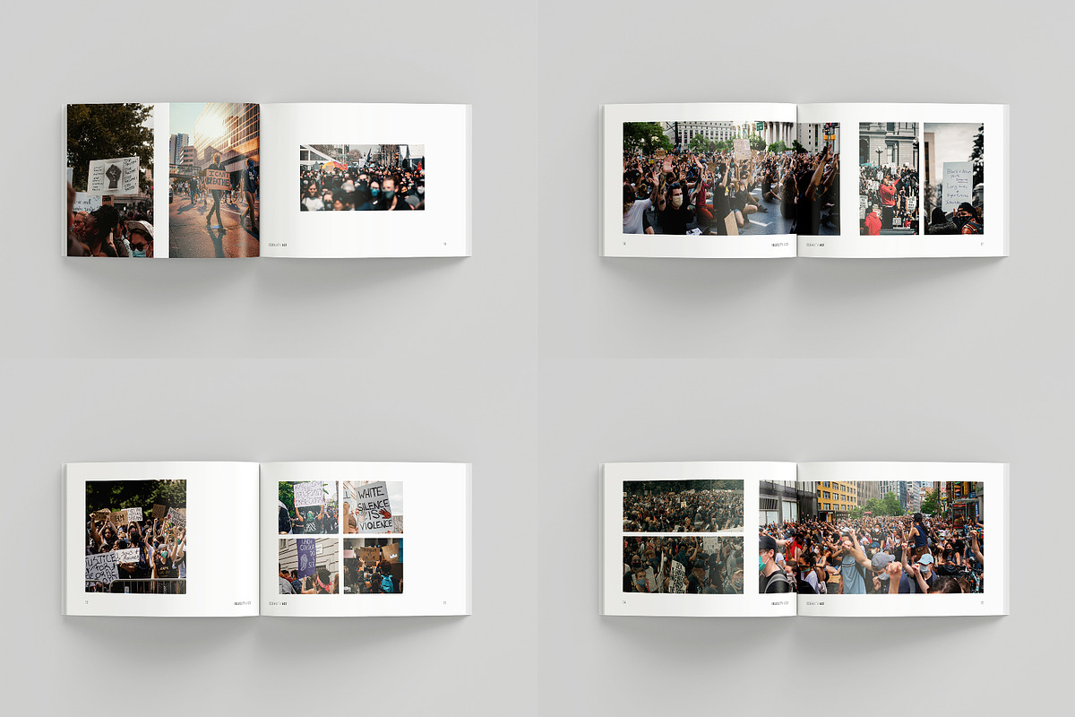 A5 Clean Photo Album, a Brochure Template by Bookrak Graphic Design (Photo 4 of 6)