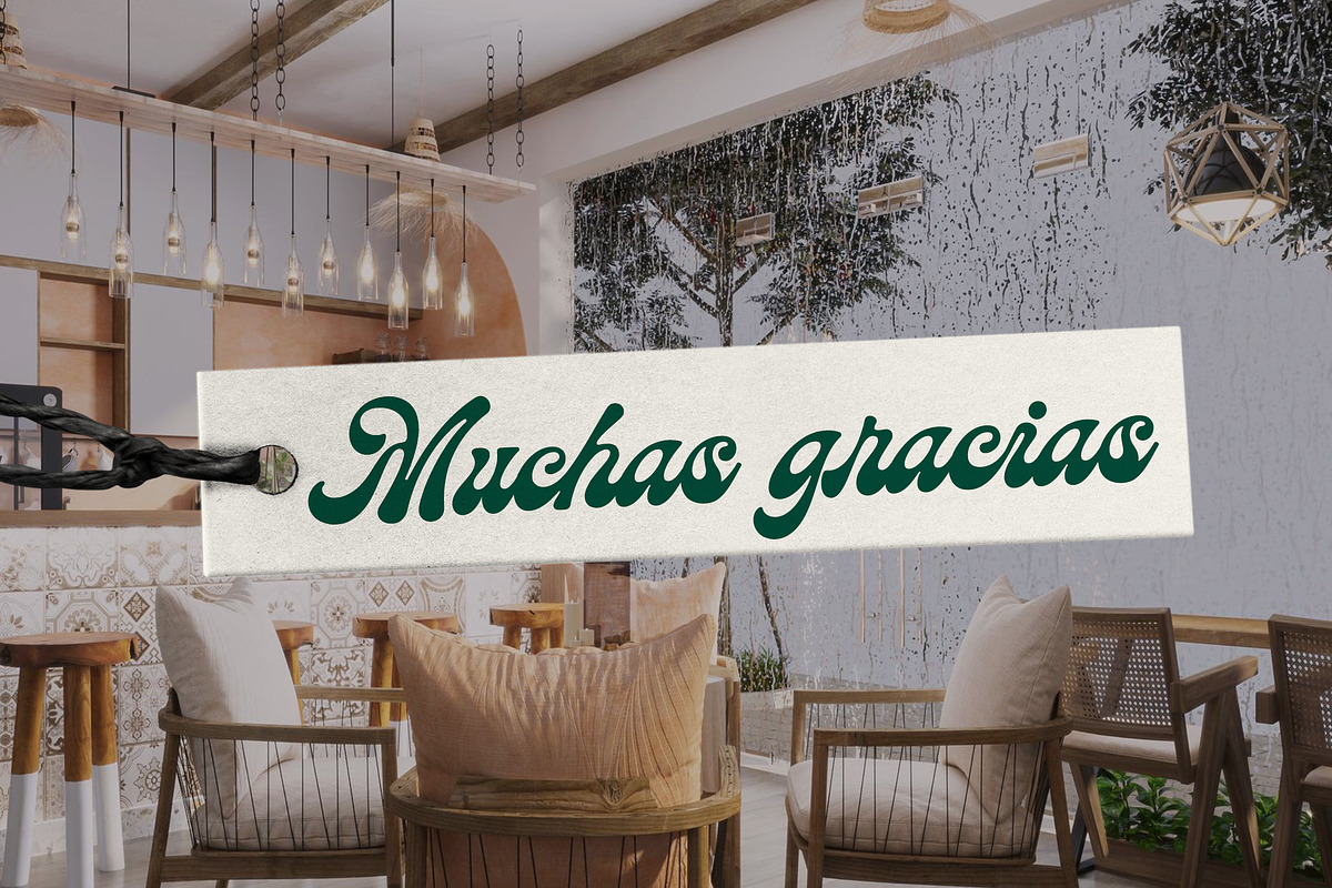 Nicholine - Vintage Retro Font, a Script Font by Subectype Studio (Photo 15 of 15)